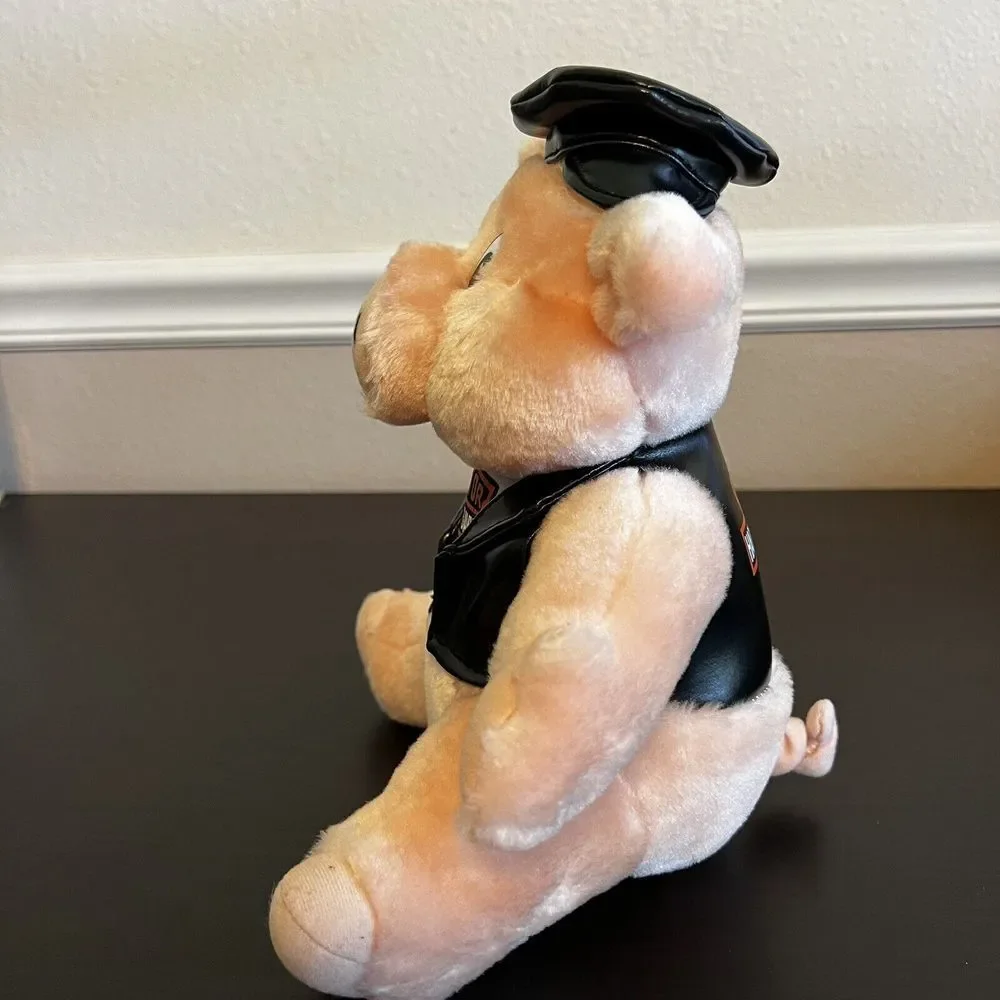 1993 Harley Davidson Plush Stuffed Hog Pig Animal Biker‎ 9